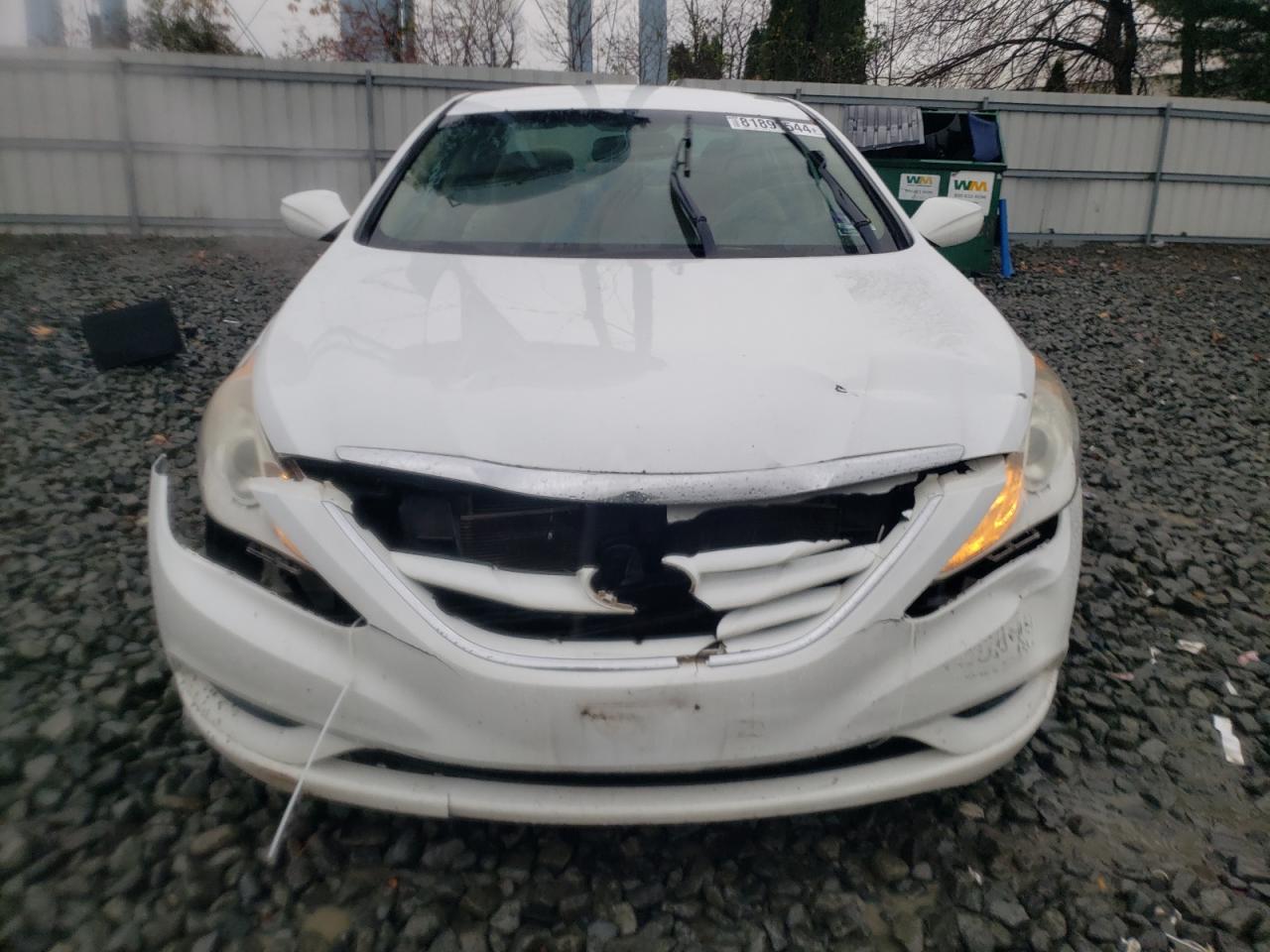 2013 Hyundai Sonata VIN 5NPEB4ACXDH621240 Copart auction photo, front end damage thumbnail 5
