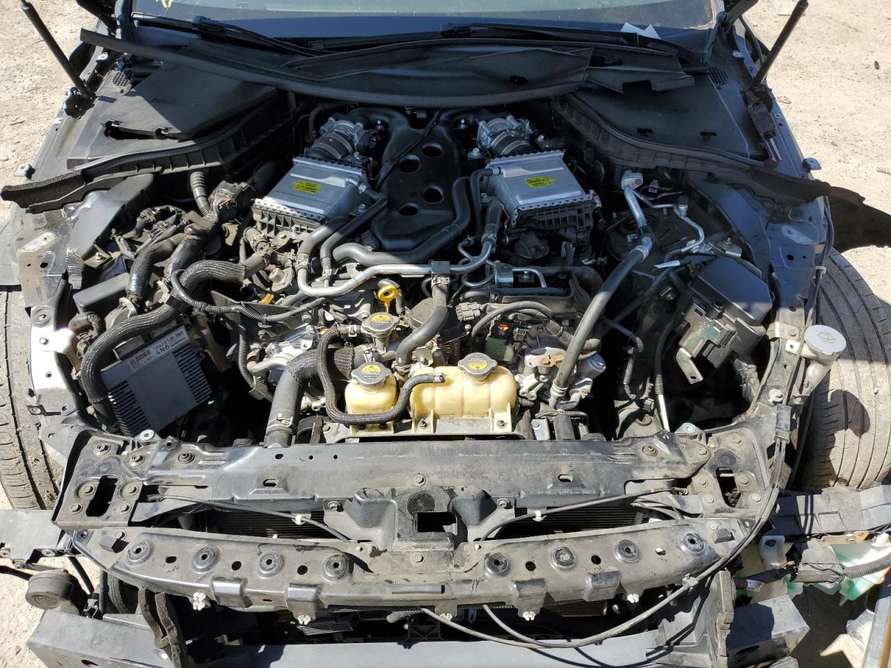 2019 Infiniti Q50 VIN JN1EV7AP4KM543314 Copart auction photo, stripped damage thumbnail 13