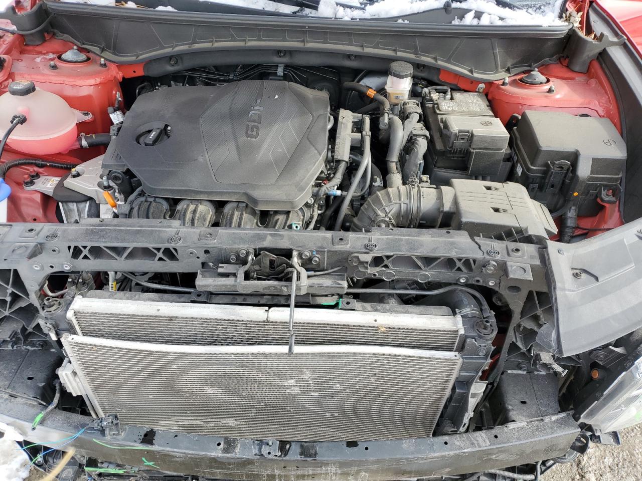 2023 Hyundai Tucson VIN 5NMJACAE2PH168620 Copart auction photo, front end damage thumbnail 12