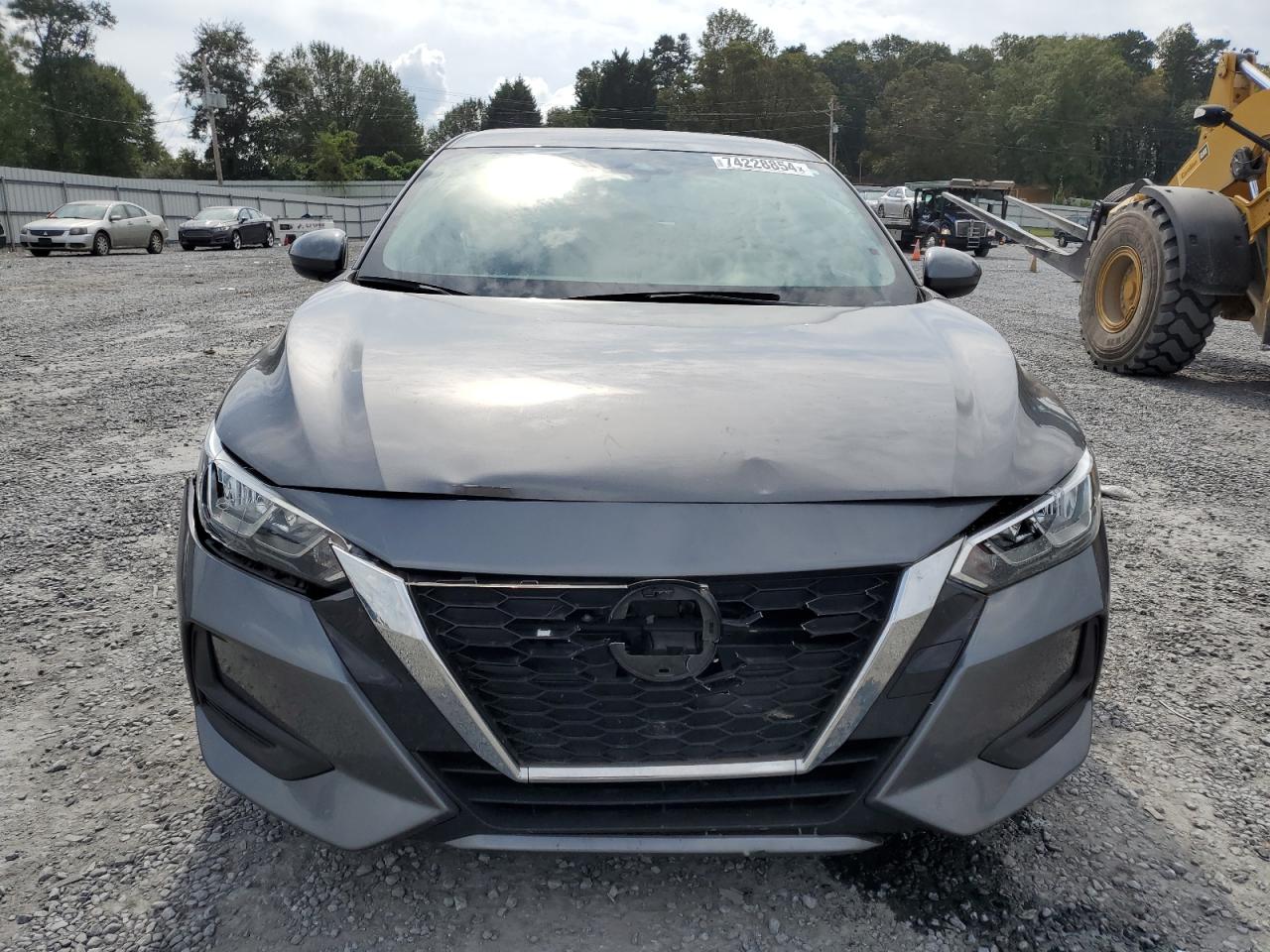 2021 Nissan Sentra VIN 3N1AB8CV6MY258378 Copart auction photo, front end / mechanical damage thumbnail 5