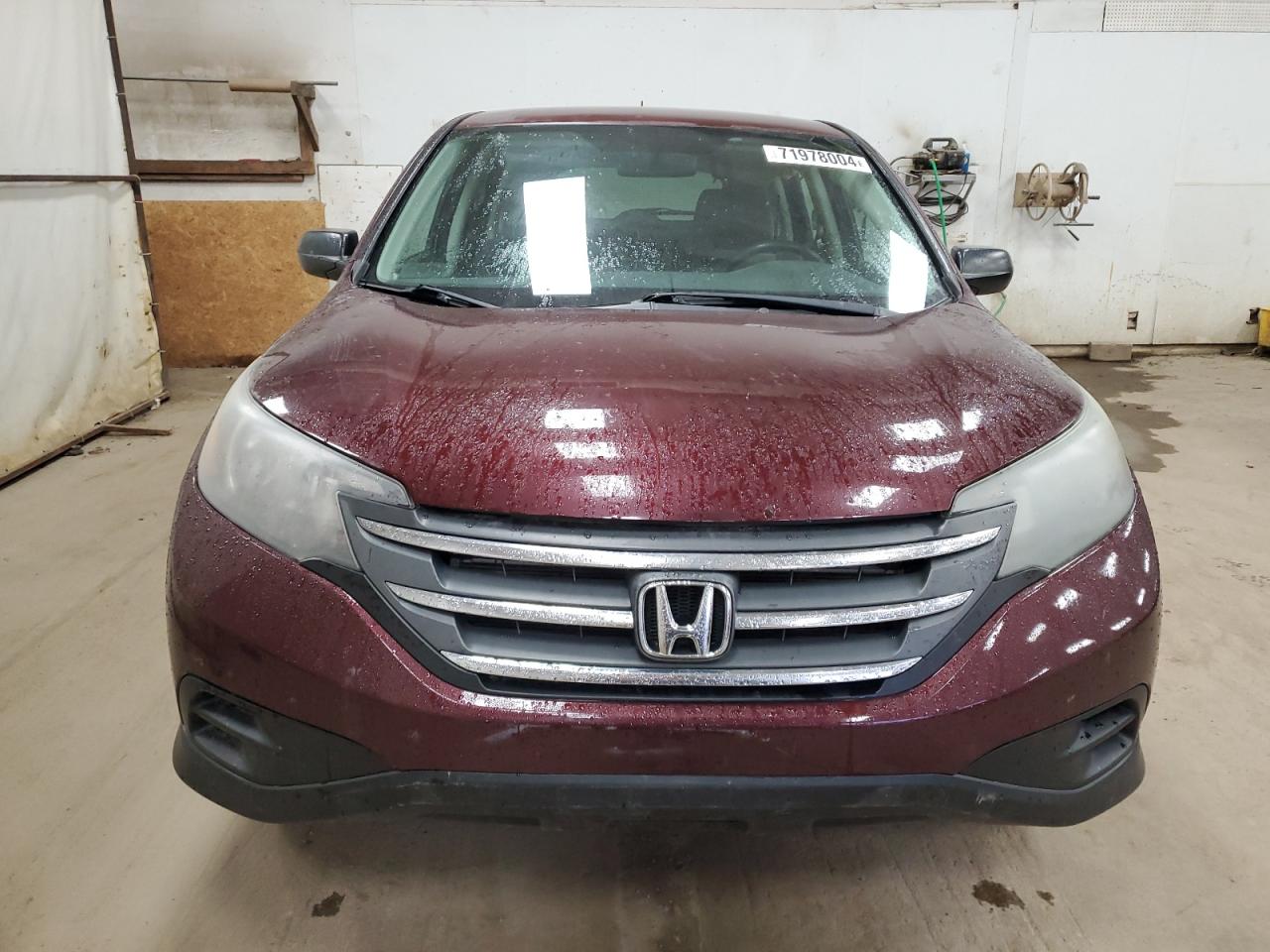 2012 Honda CR-V VIN 5J6RM4H33CL037560 Copart auction photo, side / minor dent/scratches damage thumbnail 5