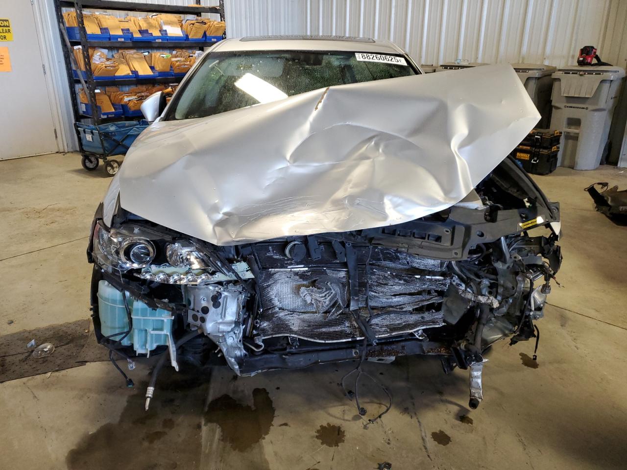 2014 Lexus ES VIN JTHBW1GGXE2050429 Copart auction photo, front end damage thumbnail 5