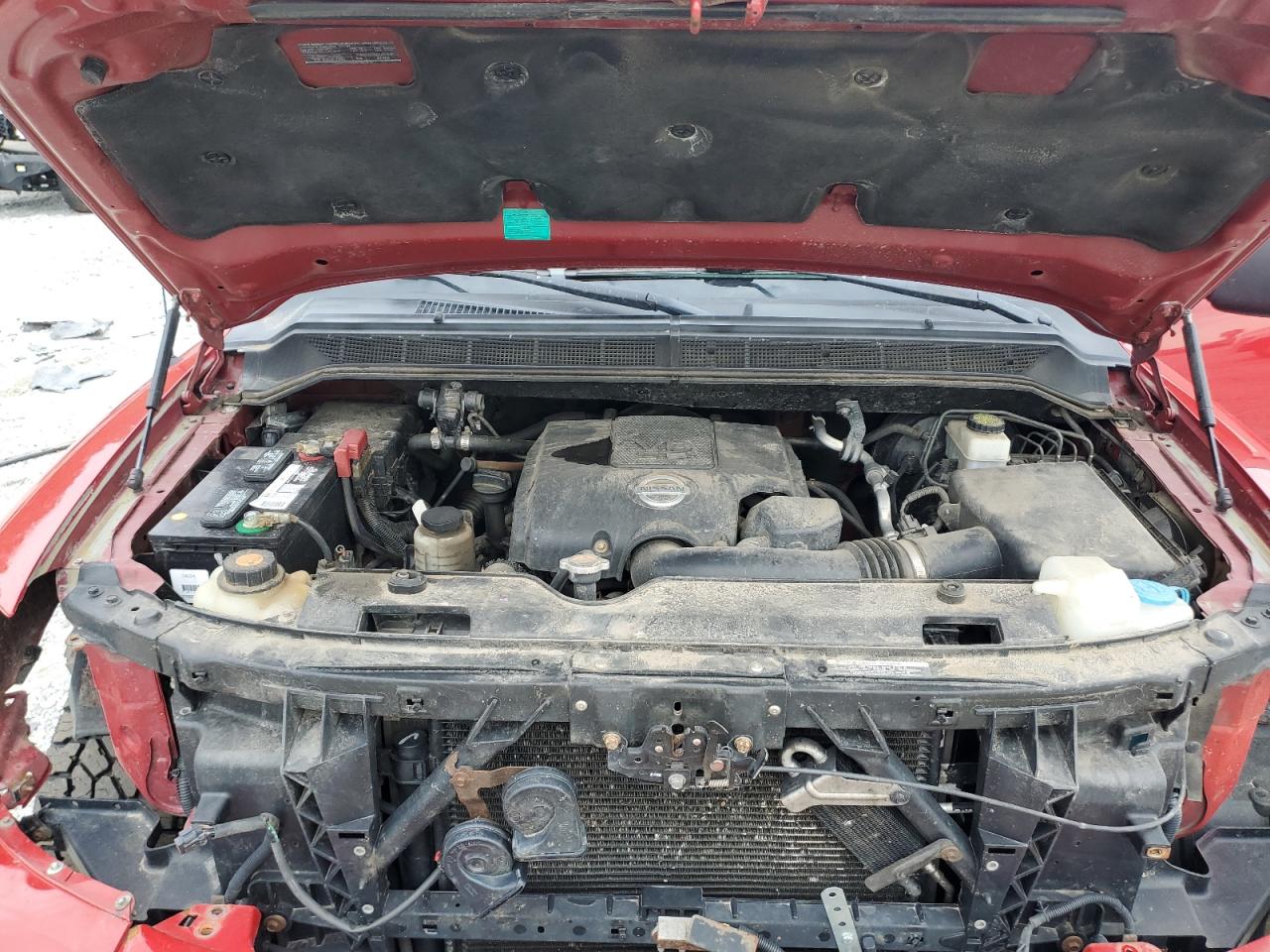 2011 Nissan Titan VIN 1N6AA0EC7BN324778 Copart auction photo, front end damage thumbnail 11