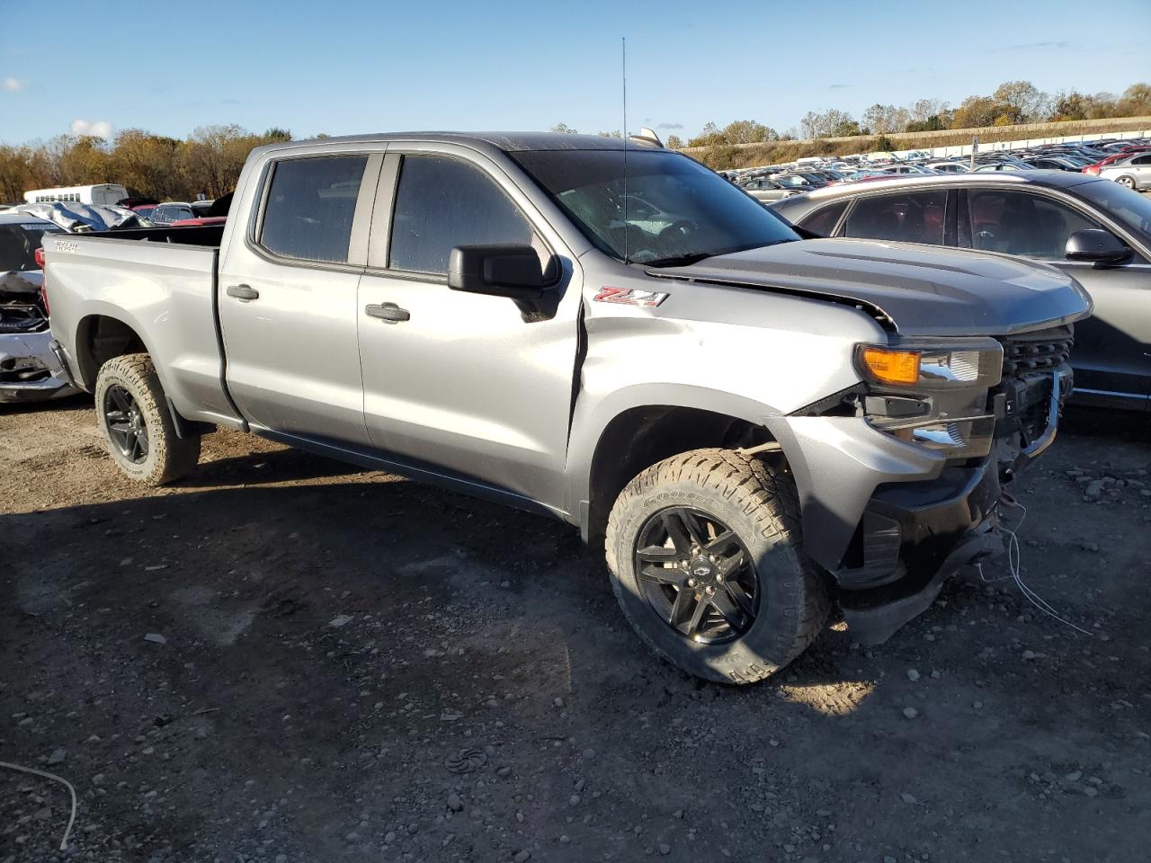 2020 Chevrolet Silverado VIN 3GCPYCEF7LG169695 Copart auction photo, front end damage thumbnail 4