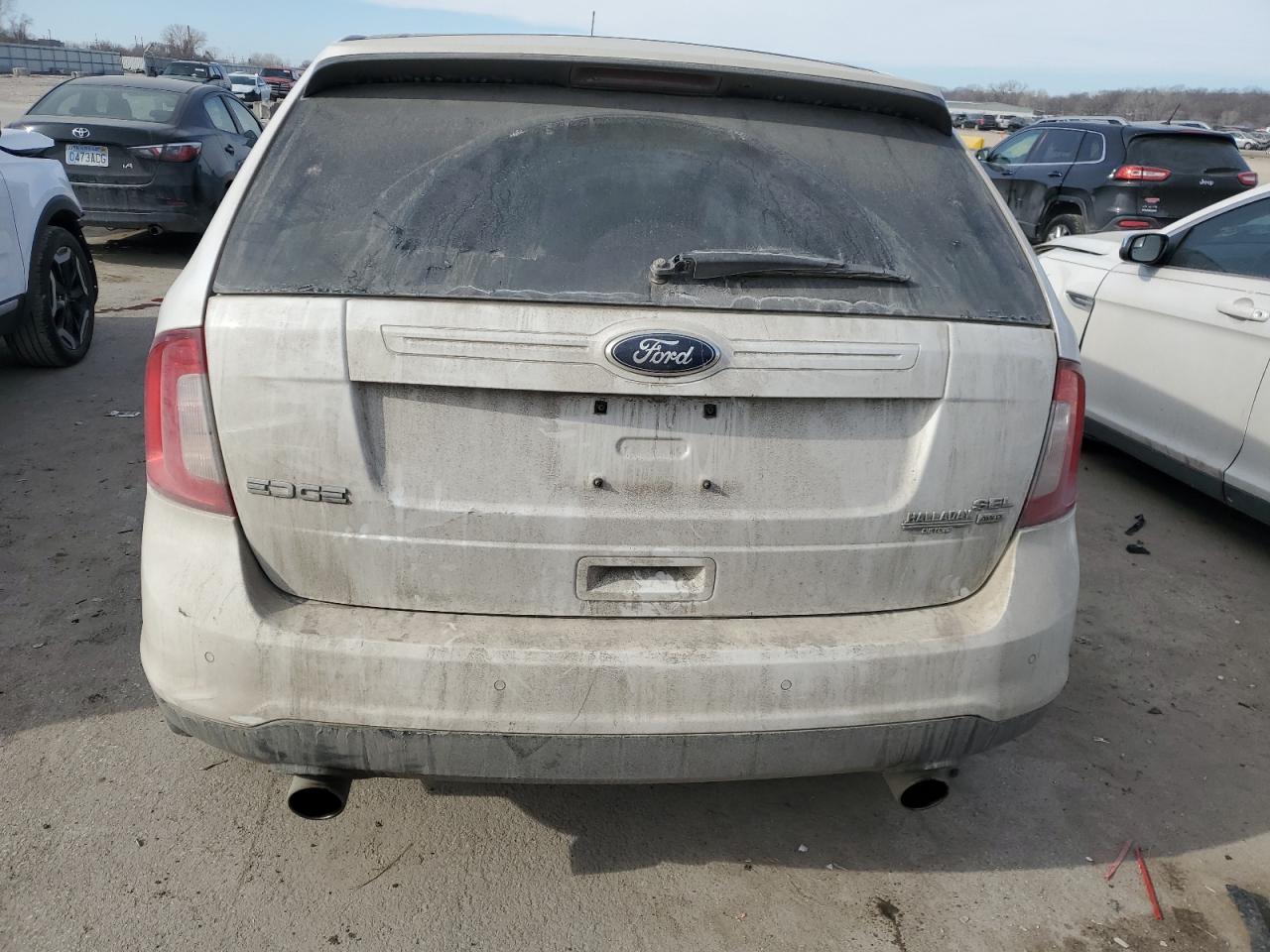 2014 Ford Edge VIN 2FMDK4JC2EBA74758 Copart auction photo, front end damage thumbnail 6