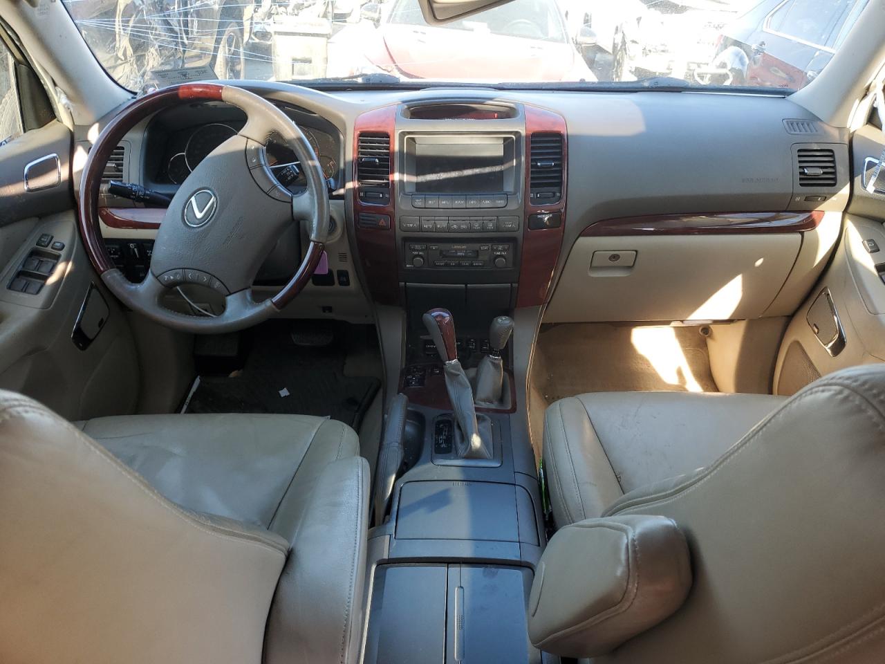 2009 Lexus GX VIN JTJBT20X890177365 Copart auction photo, rollover damage thumbnail 8