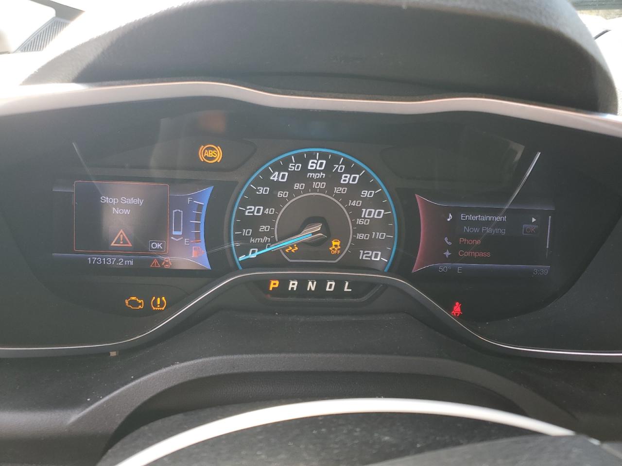 2013 Ford C-MAX VIN 1FADP5CU6DL510971 Copart auction photo, front end damage thumbnail 9