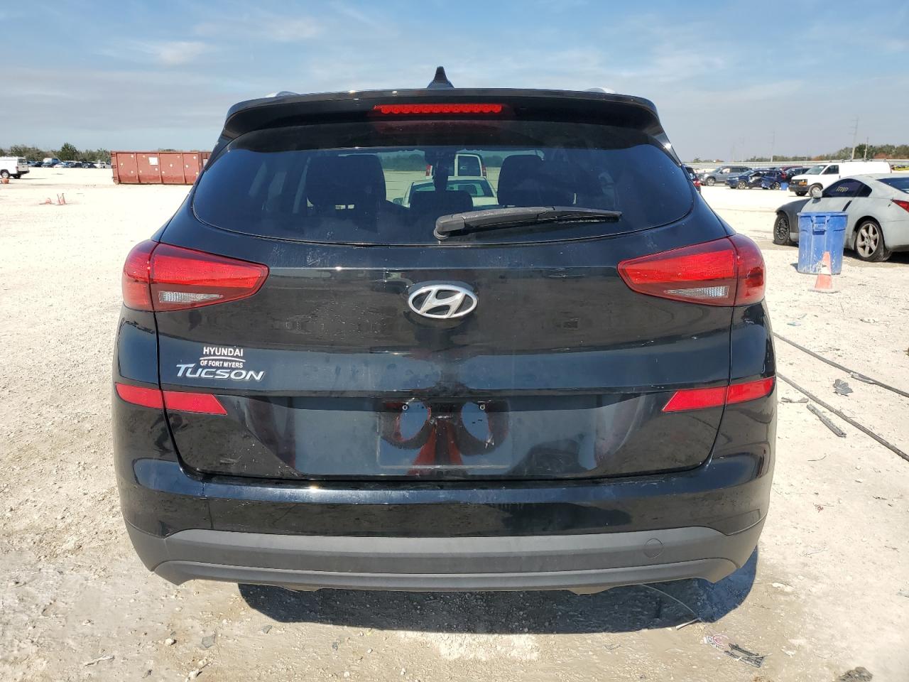 2020 Hyundai Tucson VIN KM8J33A46LU186778 Copart auction photo, front end damage thumbnail 6