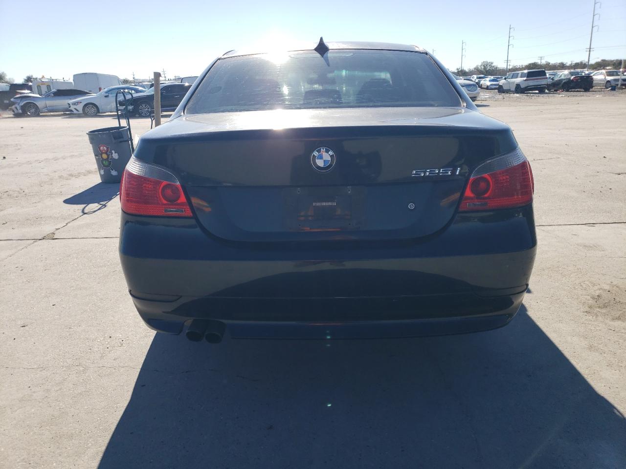 2005 BMW 5er VIN WBANA53555B168023 Copart auction photo, water/flood damage thumbnail 6