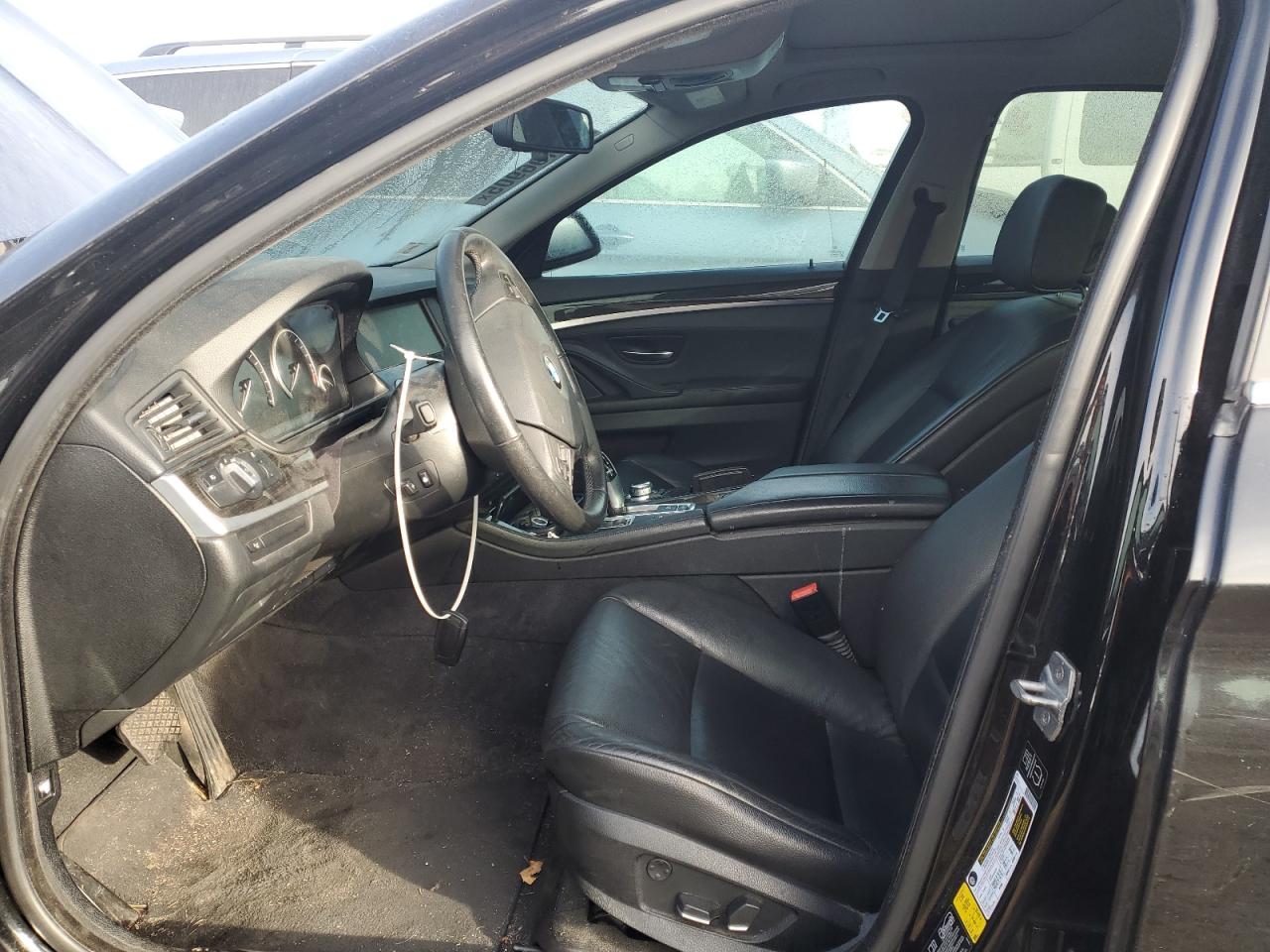 2013 BMW 5er VIN WBAFU7C55DDU74990 Copart auction photo, rear end damage thumbnail 7