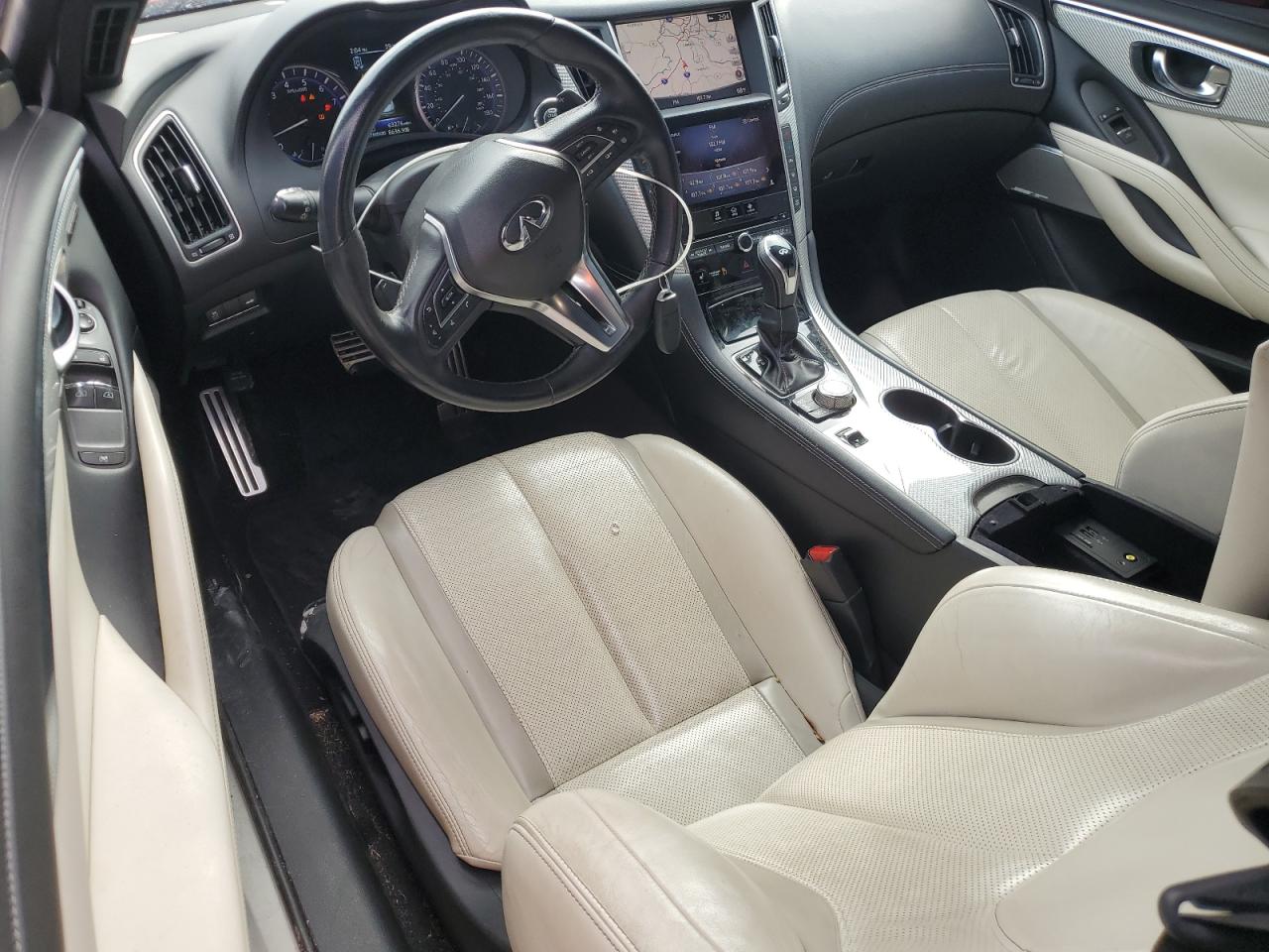 2017 Infiniti Q60 VIN JN1FV7EL6HM701592 Copart auction photo, all over damage thumbnail 8