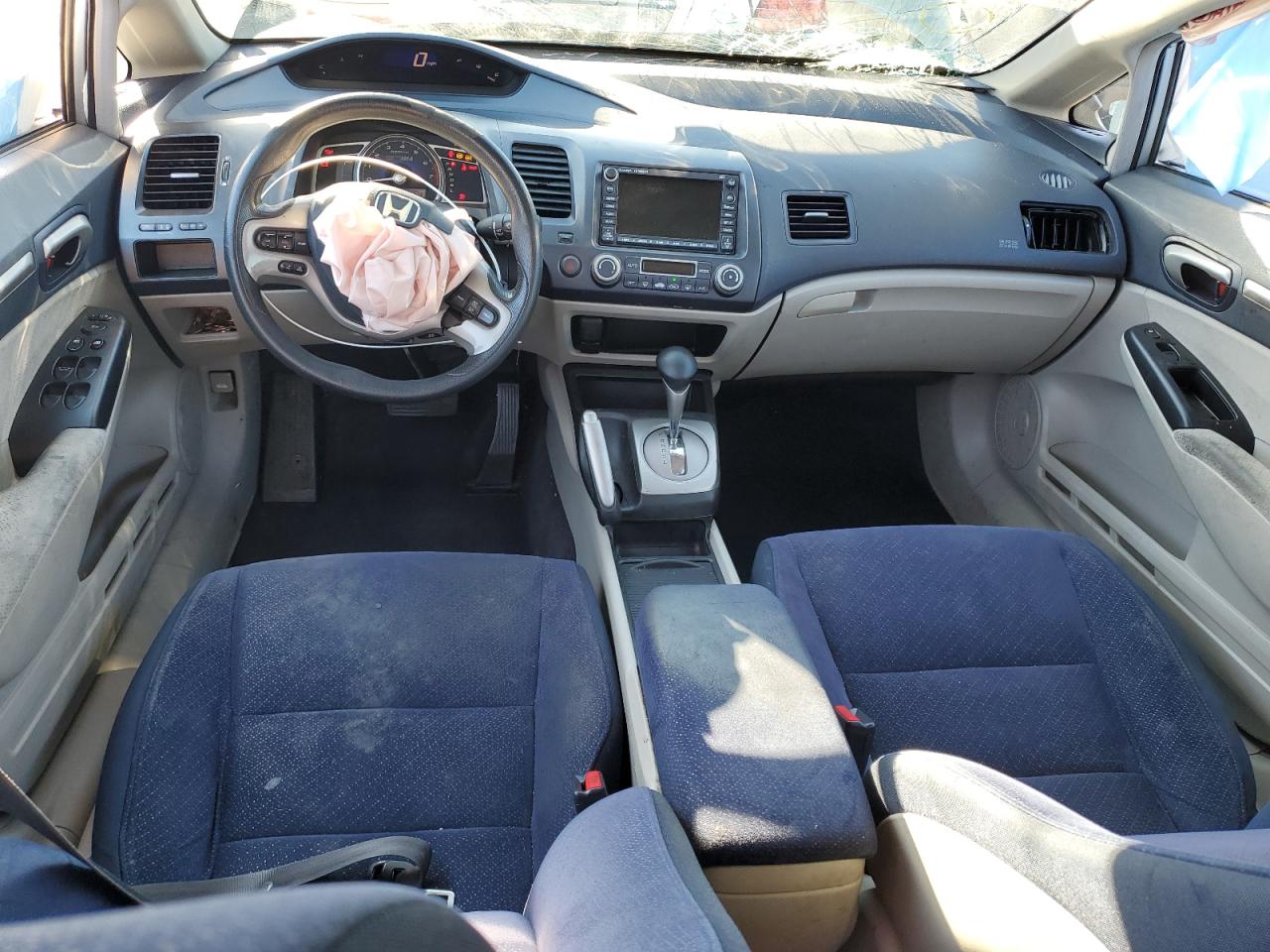 2007 Honda Civic VIN JHMFA36237S025151 Copart auction photo, front end / side damage thumbnail 8