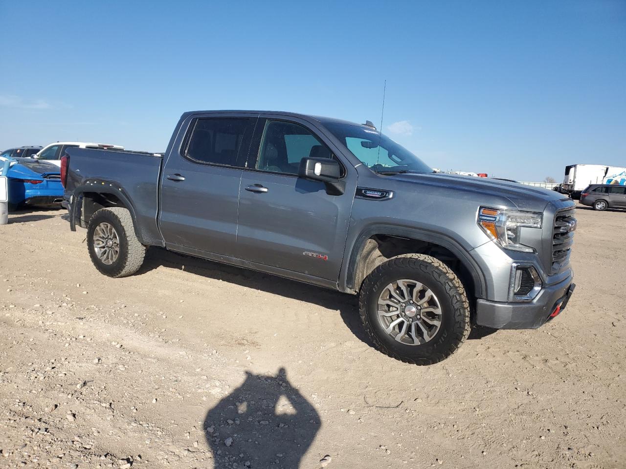 2020 GMC Sierra VIN 3GTU9EET9LG160854 Copart auction photo, side damage thumbnail 4