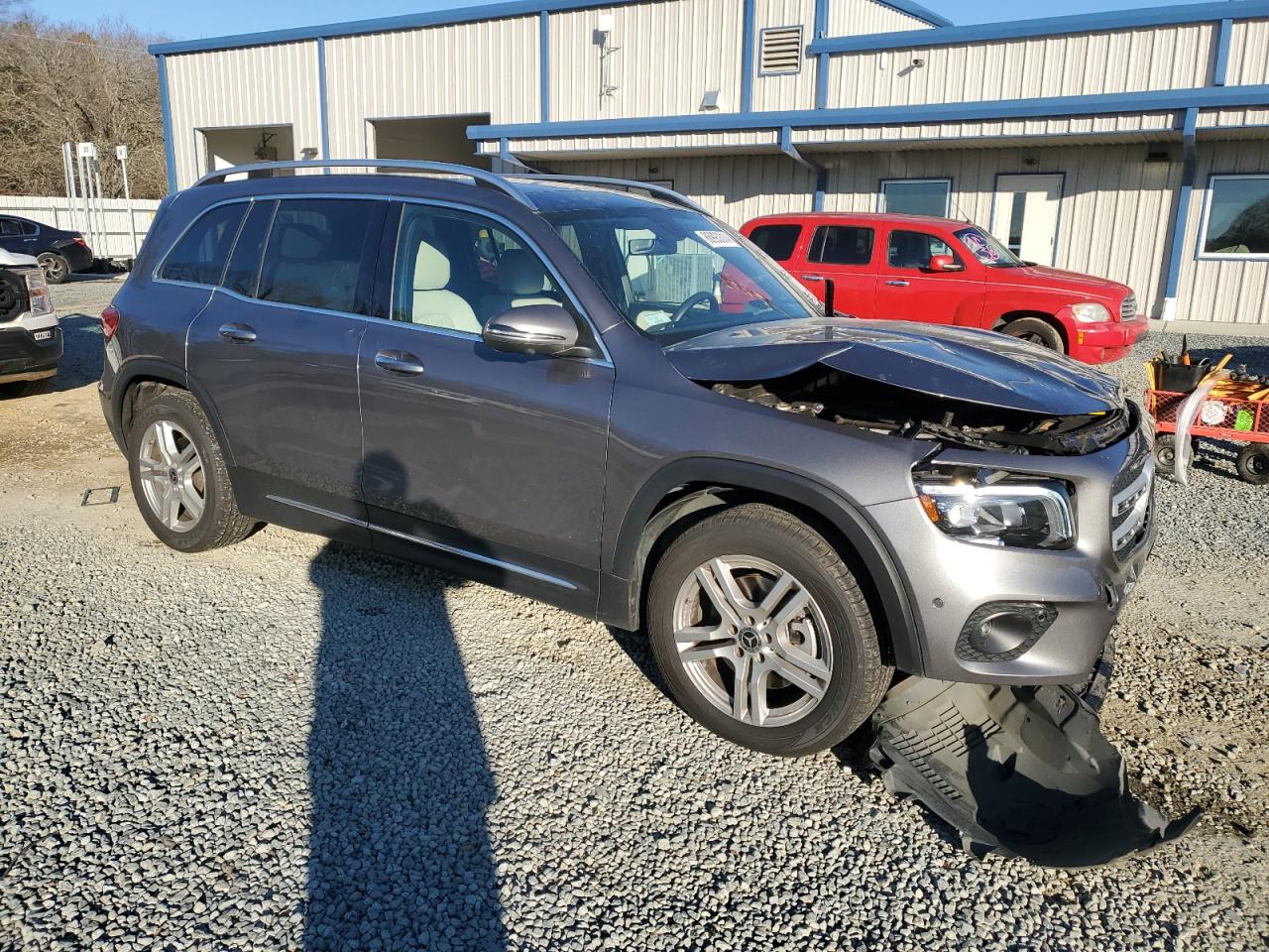 2021 Mercedes-Benz GLB VIN W1N4M4GB8MW086903 Copart auction photo, front end damage thumbnail 4