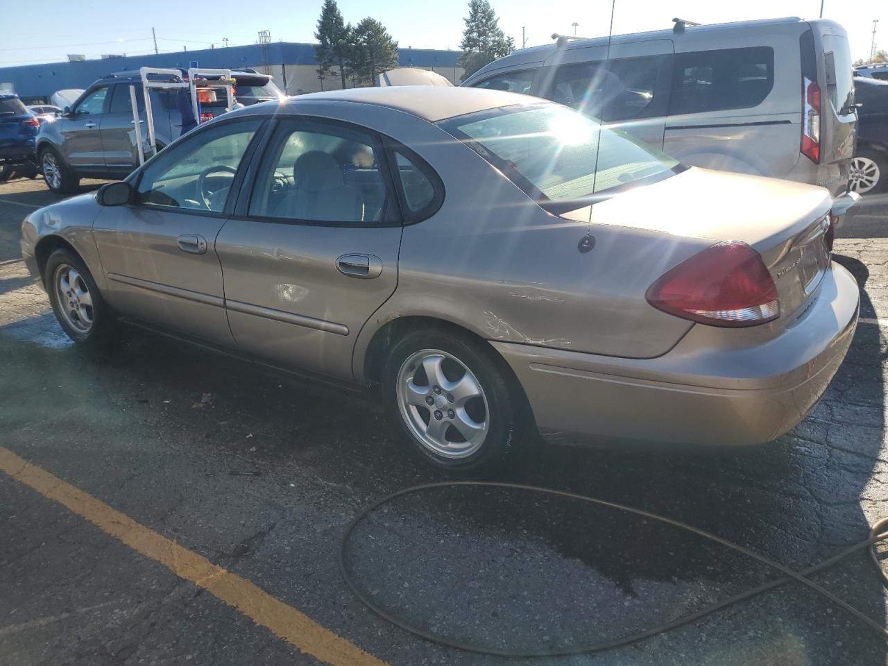 2006 Ford Taurus VIN 1FAFP53U46A228481 Copart auction photo, side damage thumbnail 2