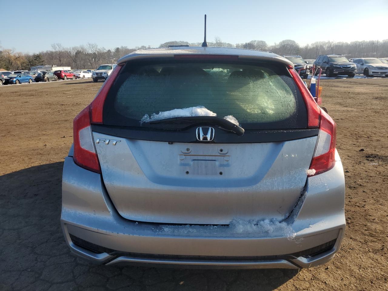 2019 Honda Fit VIN 3HGGK5H41KM740493 Copart auction photo, front end / side damage thumbnail 6