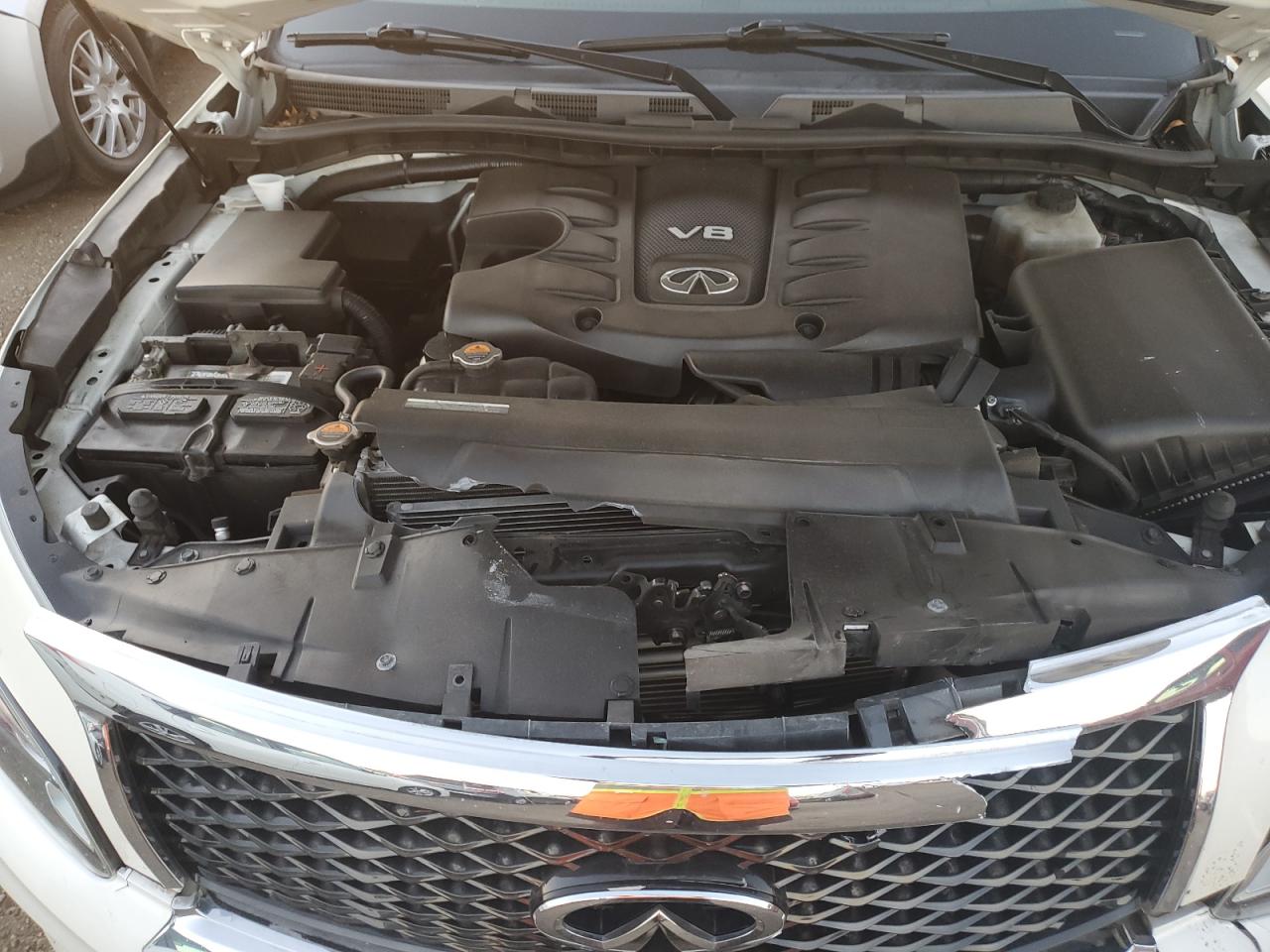 2017 Infiniti QX80 VIN JN8AZ2NE2H9151833 Copart auction photo, frame damage damage thumbnail 11
