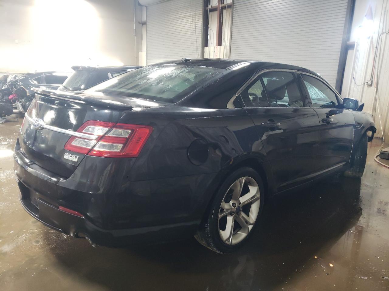 2013 Ford Taurus VIN 1FAHP2KT2DG195023 Copart auction photo, front end / side damage thumbnail 3