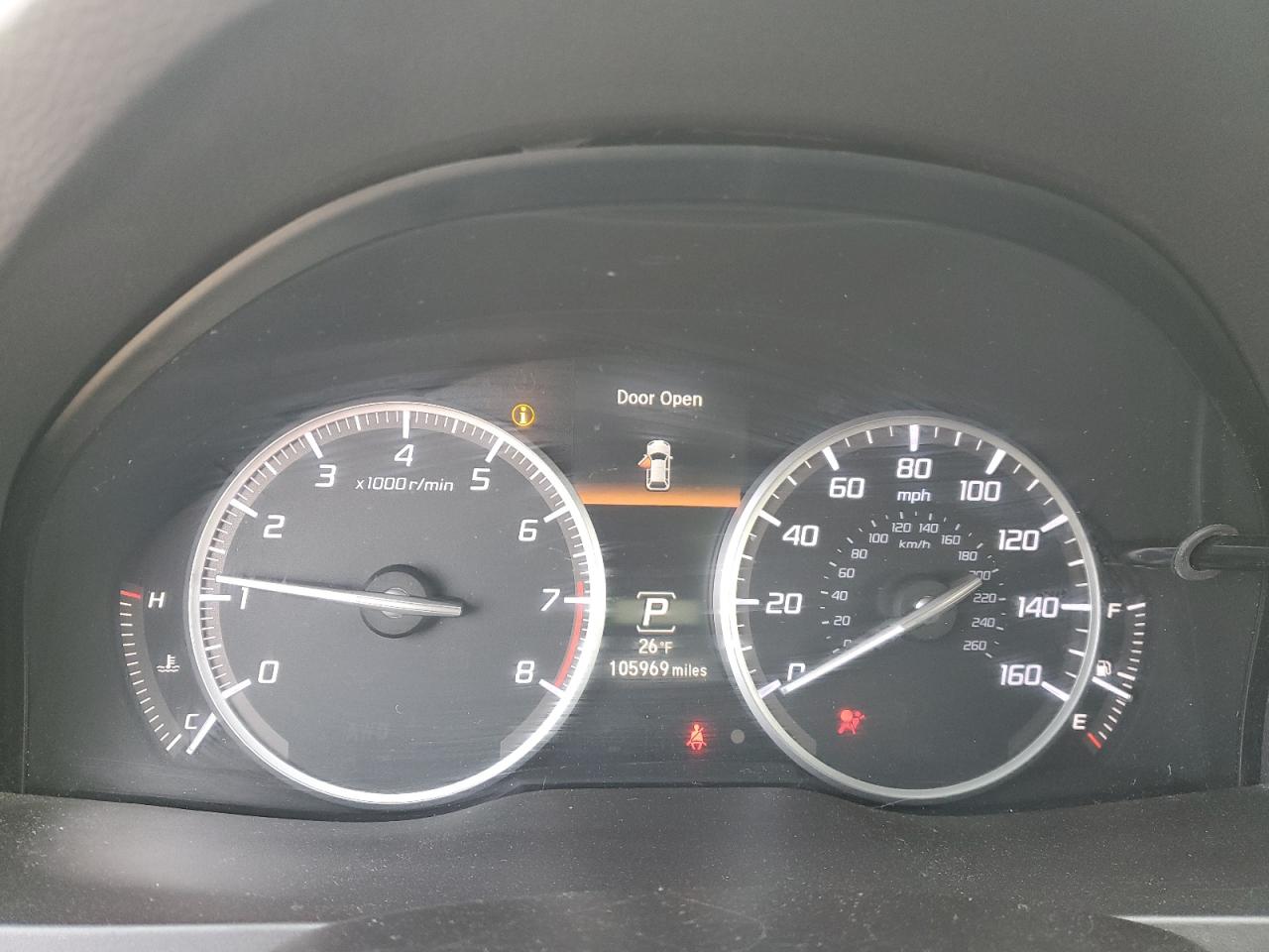2016 Acura RDX VIN 5J8TB4H76GL028301 Copart auction photo, side damage thumbnail 9