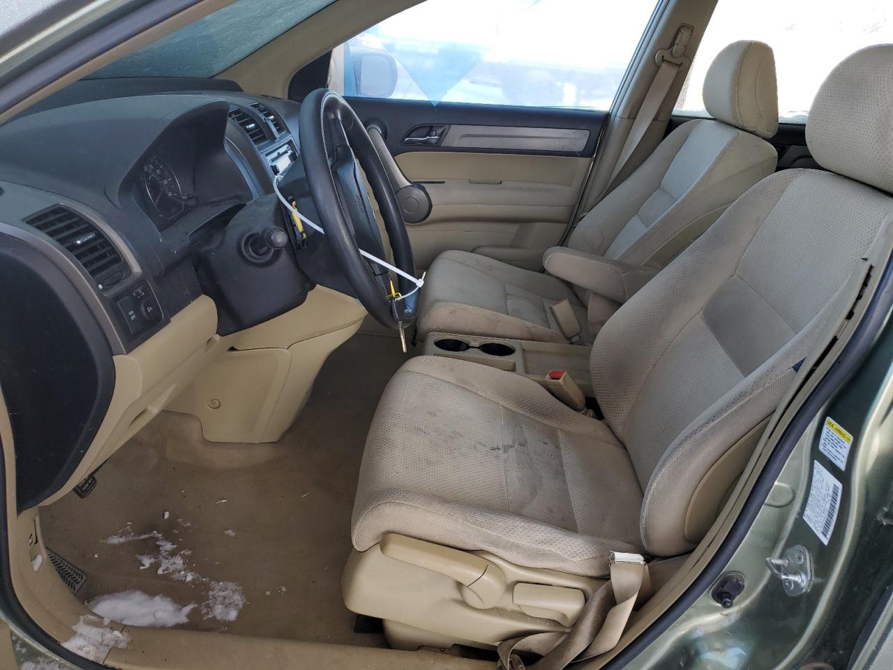 2008 Honda CR-V VIN JHLRE48398C075436 Copart auction photo, front end / hail damage thumbnail 7