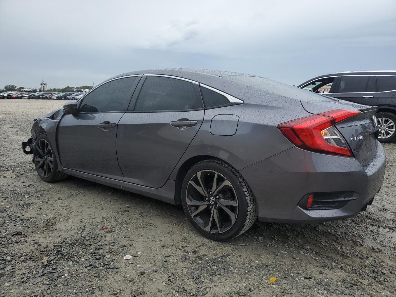 2020 Honda Civic VIN 2HGFC2F84LH528006 Copart auction photo, front end damage thumbnail 2