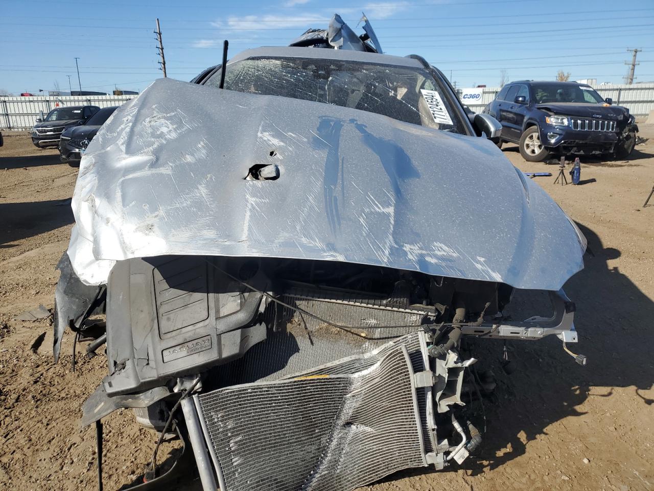 2018 Jaguar F-Pace VIN SADCJ2FX9JA262156 Copart auction photo, all over / minor dent/scratches damage thumbnail 5
