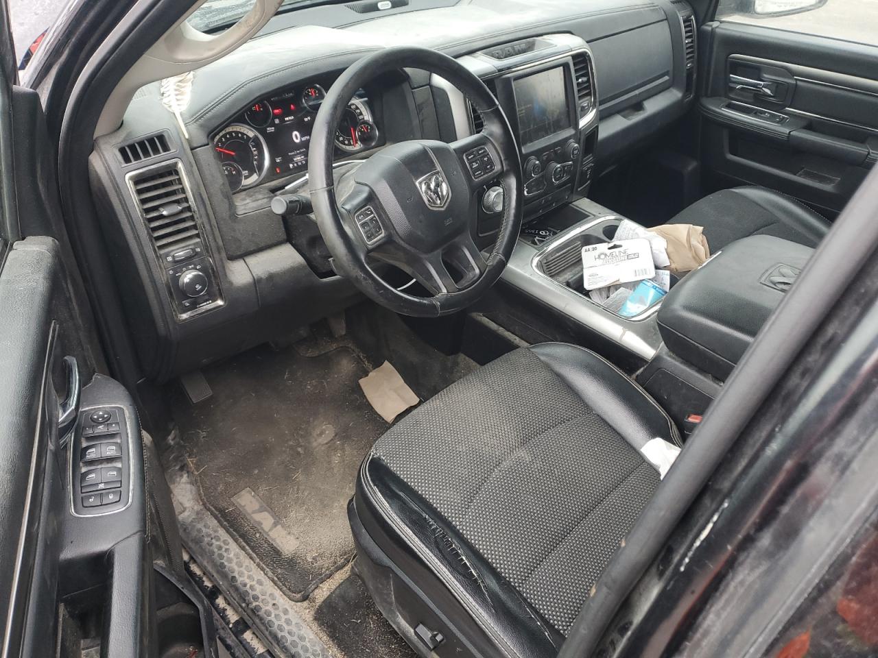 2016 RAM 1500 VIN 1C6RR6HT9GS242127 Copart auction photo, rear end damage thumbnail 8