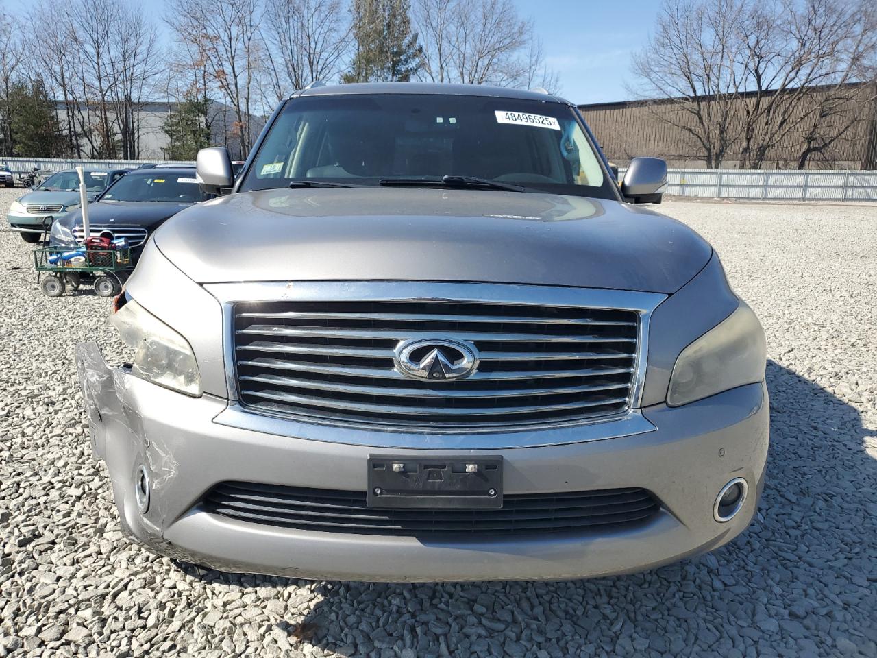 2012 Infiniti QX56 VIN JN8AZ2NC3C9315842 Copart auction photo, front end damage thumbnail 5