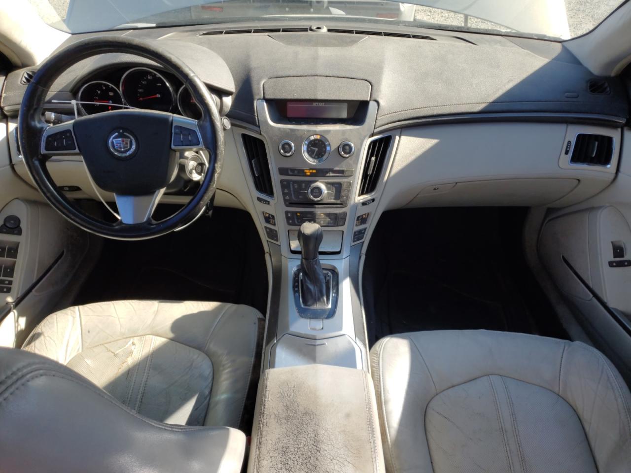2008 Cadillac CTS VIN 1G6DM577X80125902 Copart auction photo, burn damage thumbnail 8