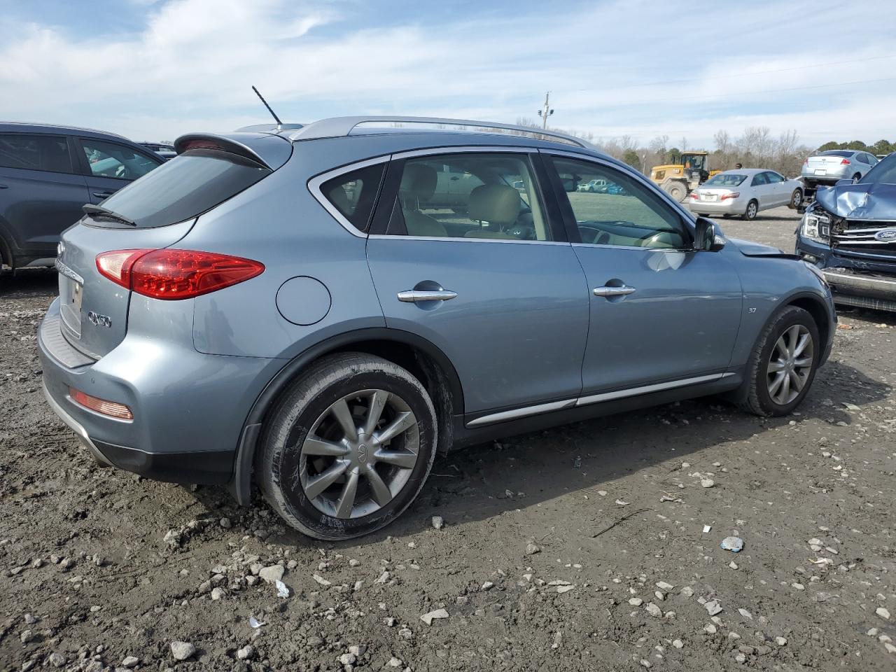 2017 Infiniti QX50 VIN JN1BJ0RP4HM382658 Copart auction photo, front end damage thumbnail 3