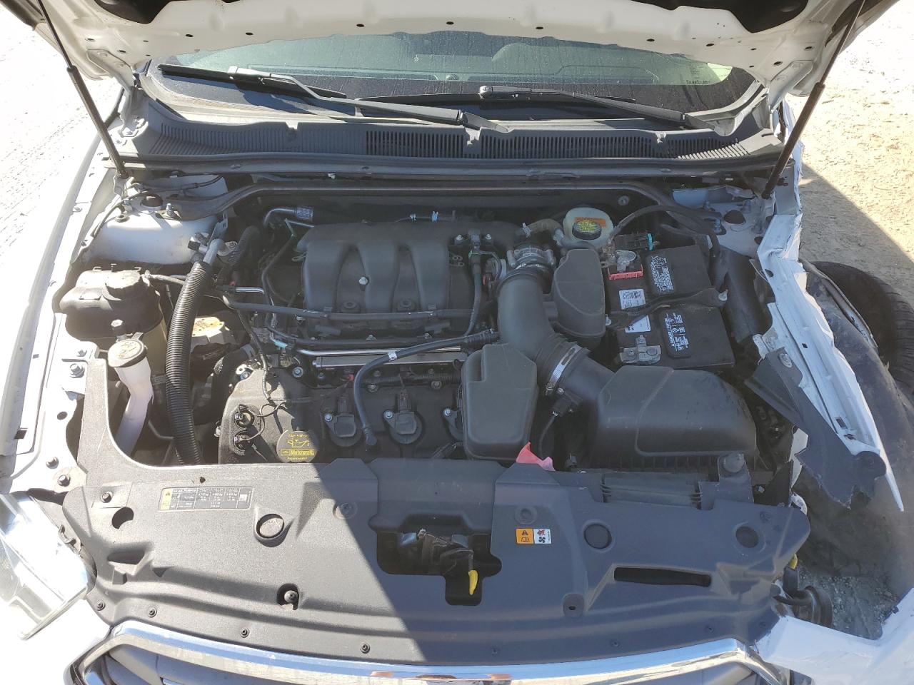2013 Ford Taurus VIN 1FAHP2E81DG176552 Copart auction photo, front end damage thumbnail 11