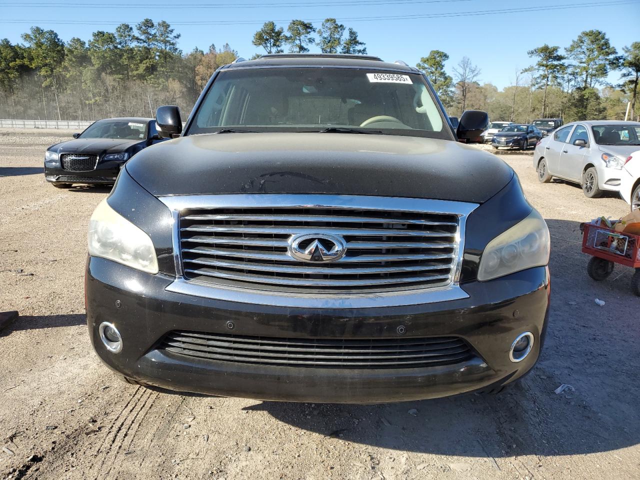 2014 Infiniti QX80 VIN JN8AZ2NC3E9351792 Copart auction photo, partial repair damage thumbnail 5