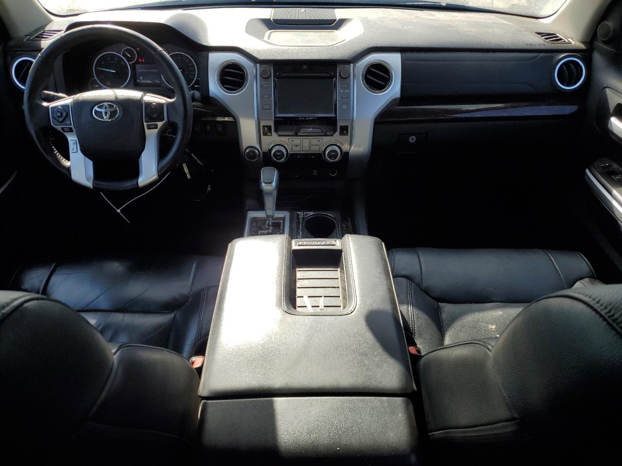 2015 Toyota Tundra VIN 5TFHW5F14FX488402 Copart auction photo, side / front end damage thumbnail 8