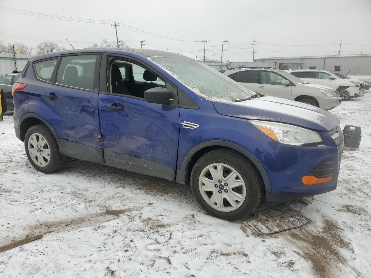 2016 Ford Escape VIN 1FMCU0F73GUC36503 Copart auction photo, side / minor dent/scratches damage thumbnail 4