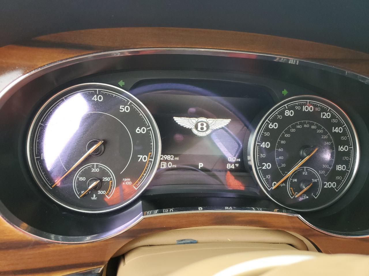 2019 Bentley Bentayga VIN SJAAM2ZV6KC025300 Copart auction photo, rear end damage thumbnail 9