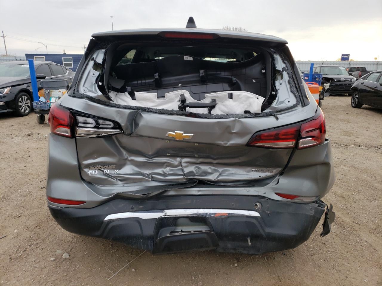2023 Chevrolet Equinox VIN 3GNAXUEG5PS134297 Copart auction photo, all over damage thumbnail 6