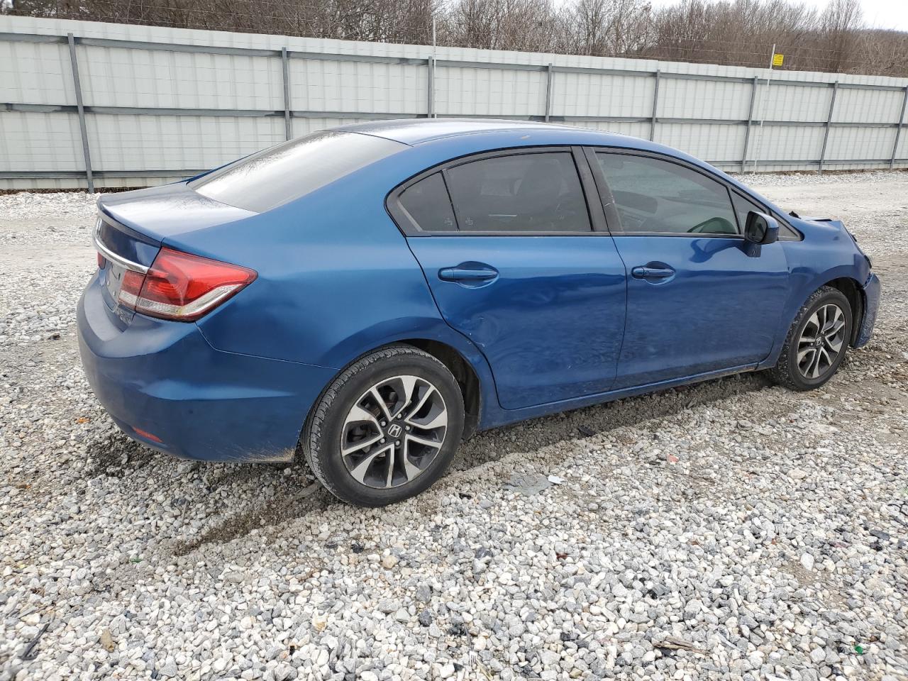 2015 Honda Civic VIN 2HGFB2F82FH550674 Copart auction photo, front end damage thumbnail 3