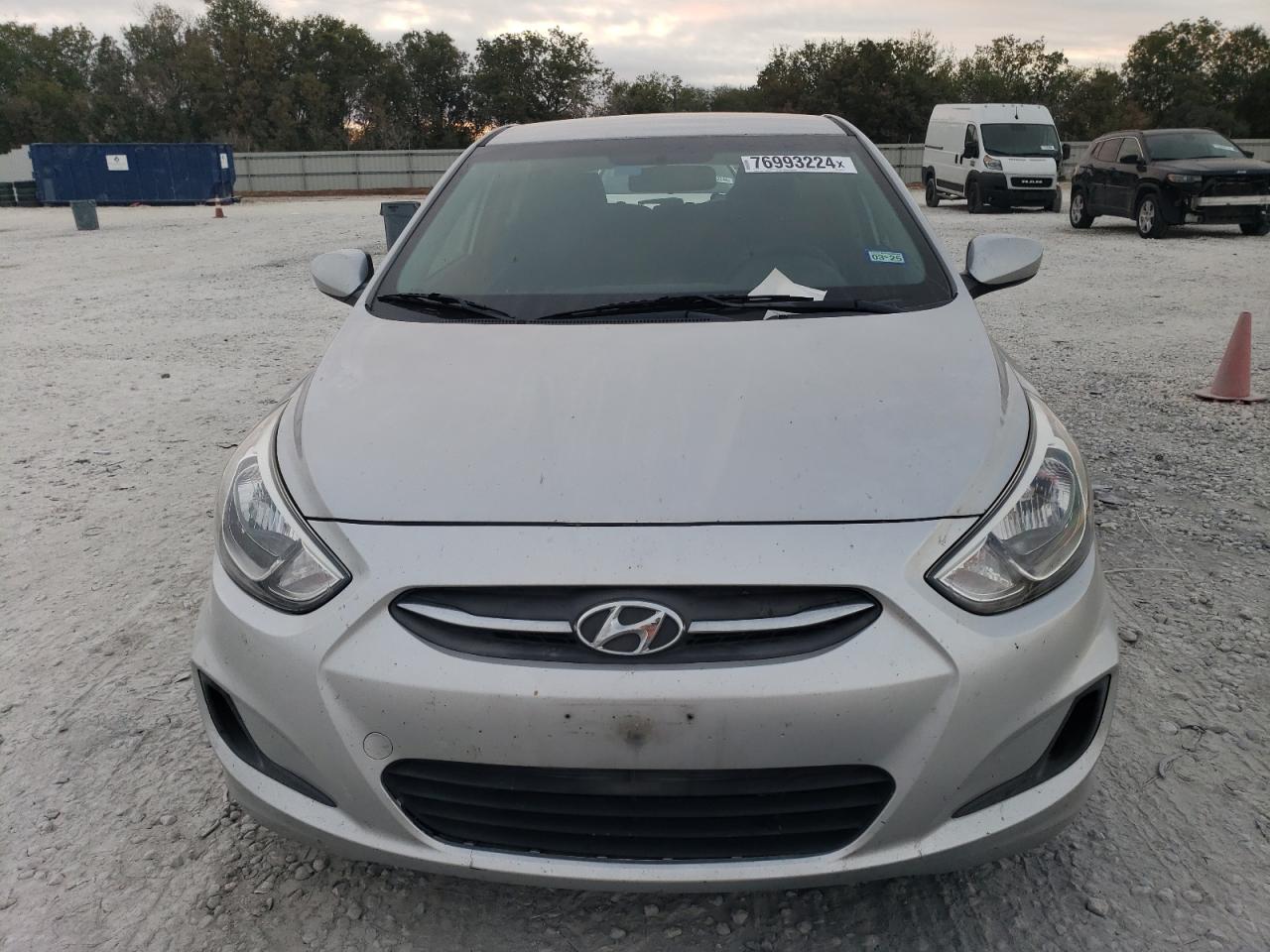 2017 Hyundai Accent VIN KMHCT5AE4HU341753 Copart auction photo, rear end / side damage thumbnail 5