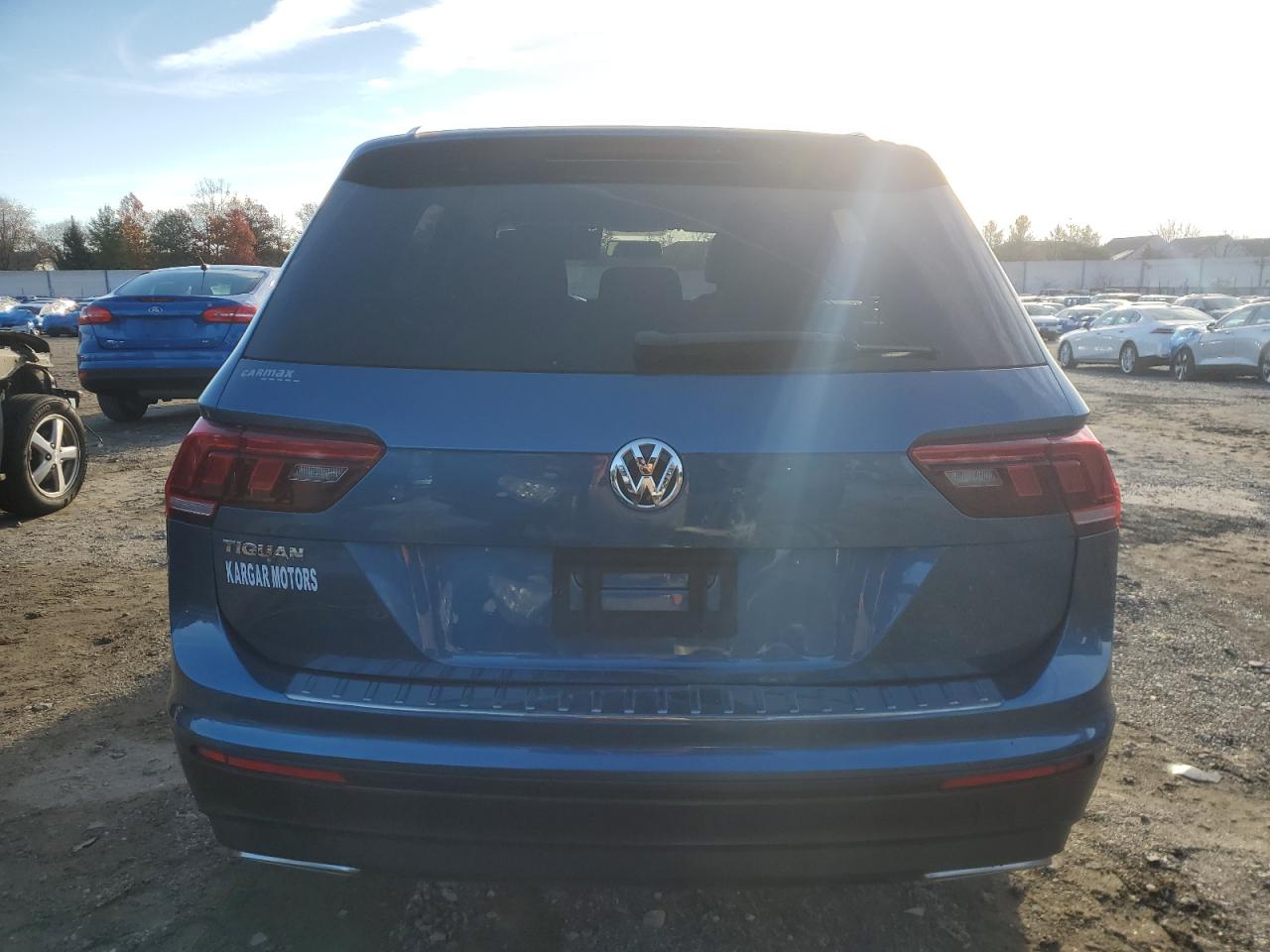 2019 Volkswagen Tiguan VIN 3VV1B7AX1KM140062 Copart auction photo, mechanical / front end damage thumbnail 6
