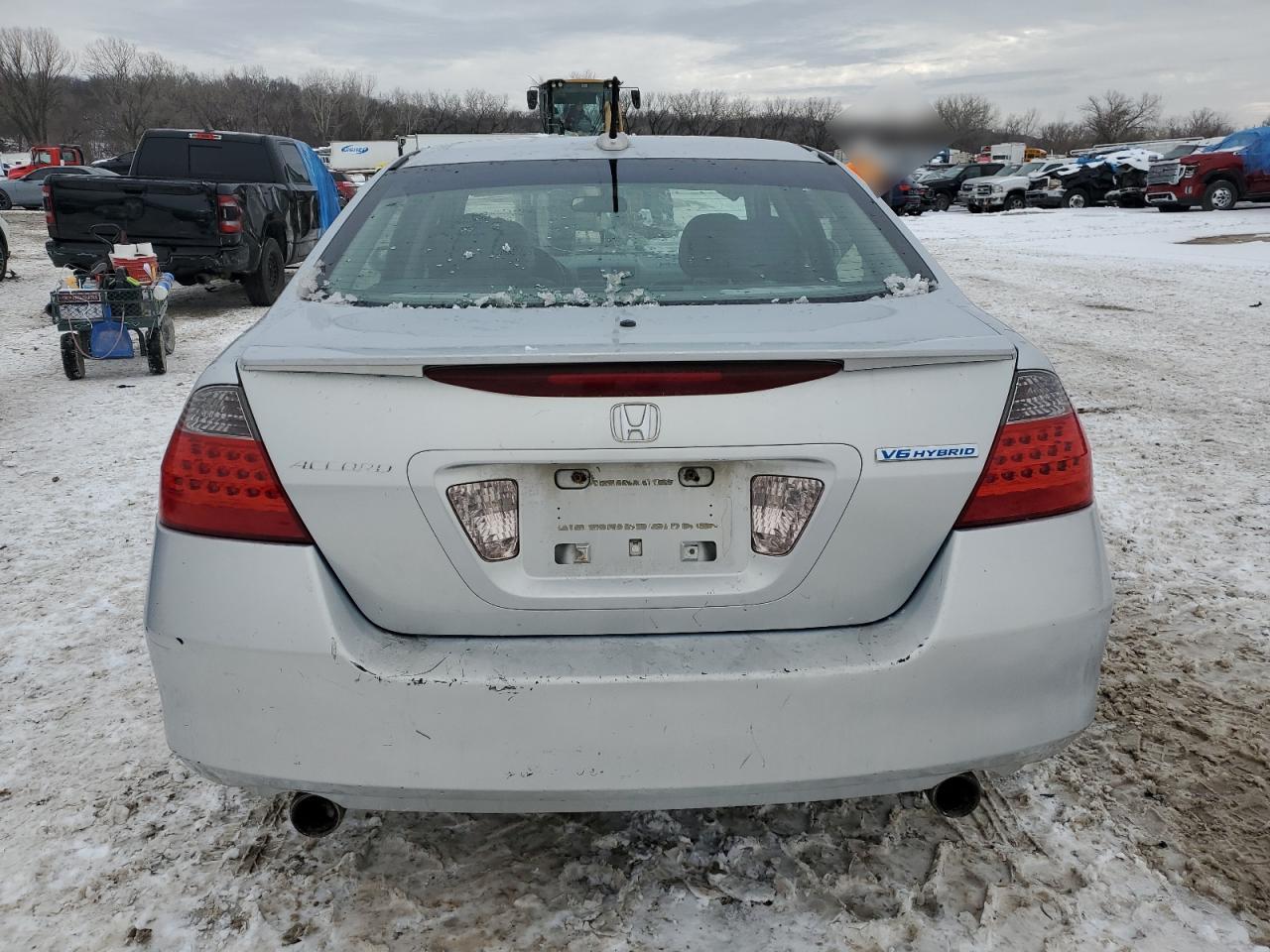2006 Honda Accord VIN JHMCN36426C002543 Copart auction photo, front end / minor dent/scratches damage thumbnail 6