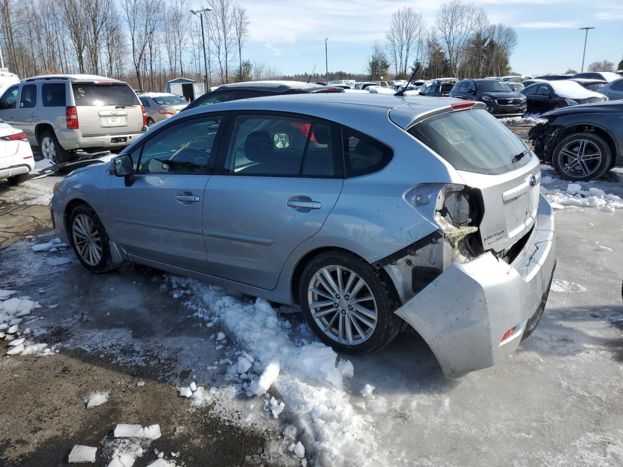 2012 Subaru Impreza VIN JF1GPAD60CH225626 Copart auction photo, rear end / undercarriage damage thumbnail 2