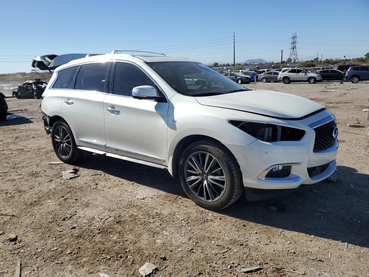 2020 Infiniti QX60 VIN 5N1DL0MN3LC505169 Copart auction photo, rear end damage thumbnail 4