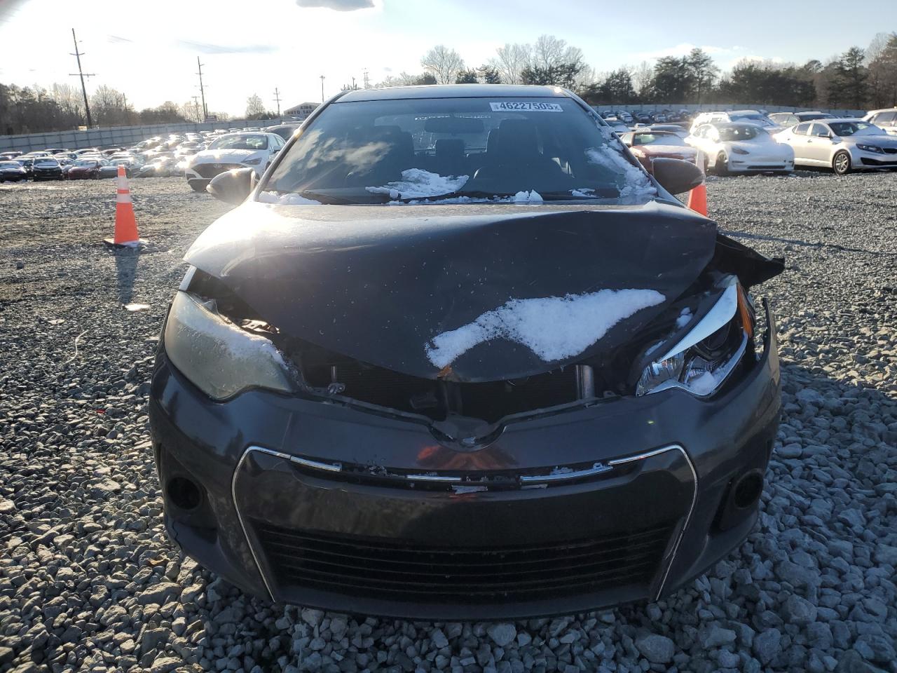 2014 Toyota Corolla VIN 2T1BURHE4EC177889 Copart auction photo, front end damage thumbnail 5
