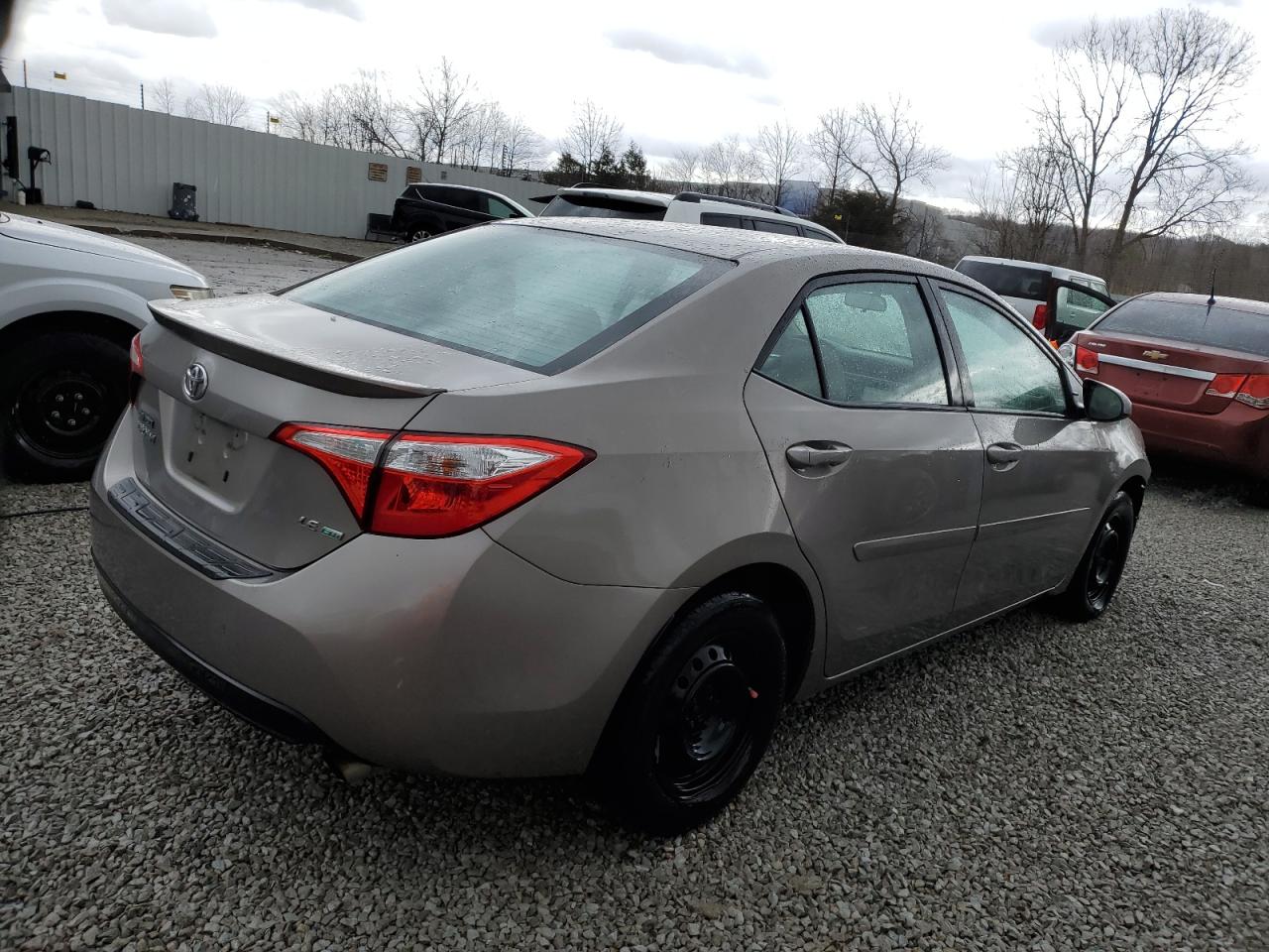 2015 Toyota Corolla VIN 2T1BPRHE8FC416434 Copart auction photo, front end damage thumbnail 3
