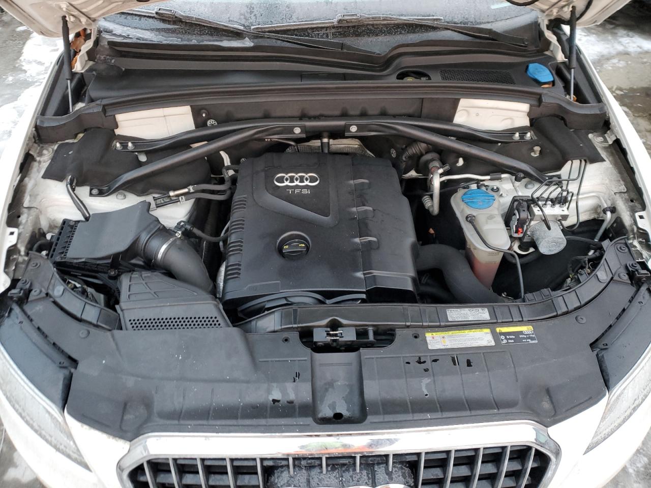 2015 Audi Q5 VIN WA1CFAFP0FA092794 Copart auction photo, front end damage thumbnail 12