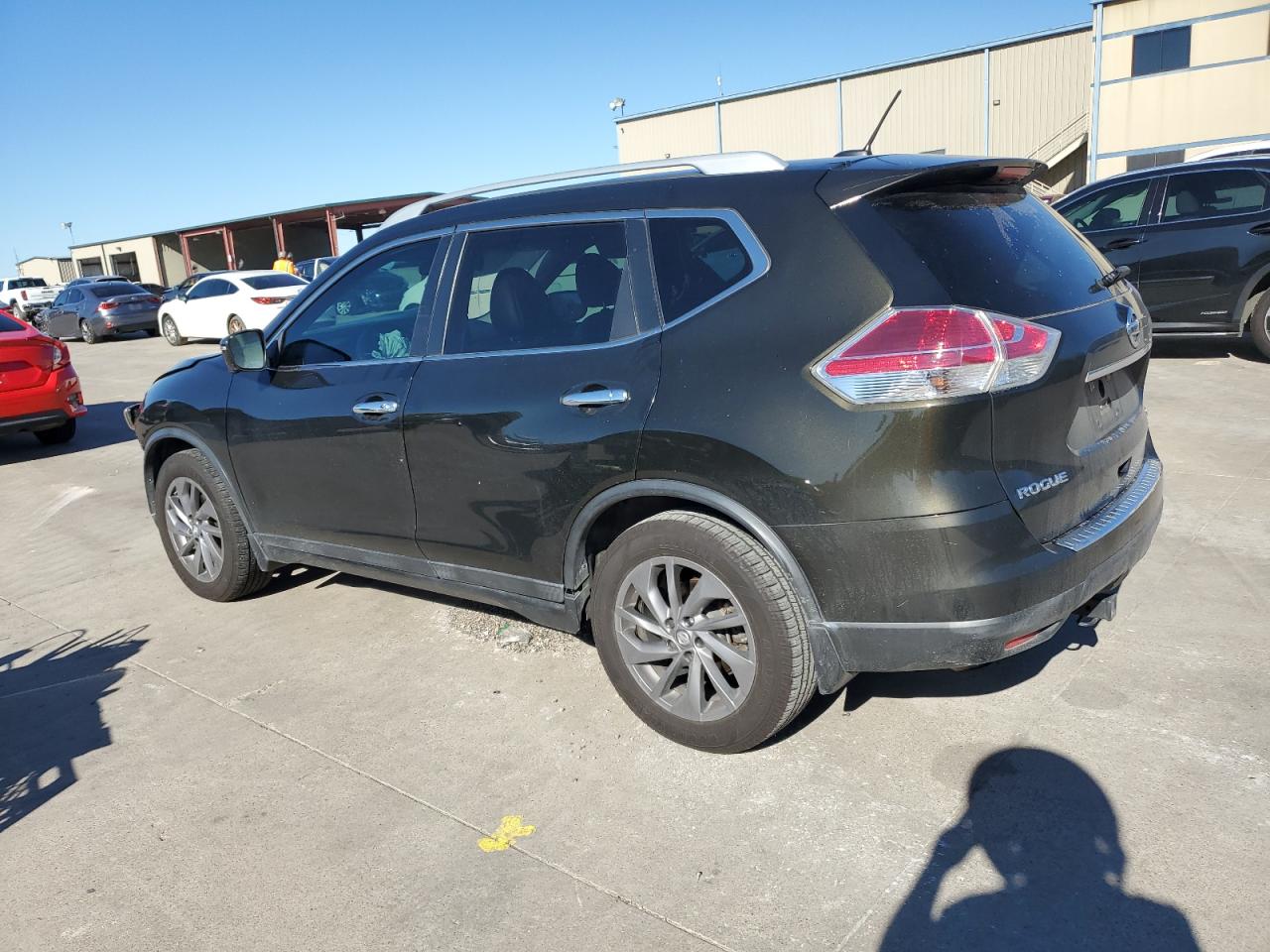 2016 Nissan Rogue VIN 5N1AT2MT6GC757520 Copart auction photo, front end damage thumbnail 2