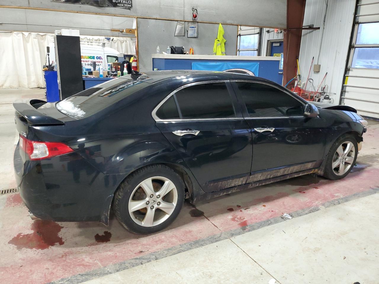 2010 Acura TSX VIN JH4CU2E60AC012870 Copart auction photo, all over damage thumbnail 3