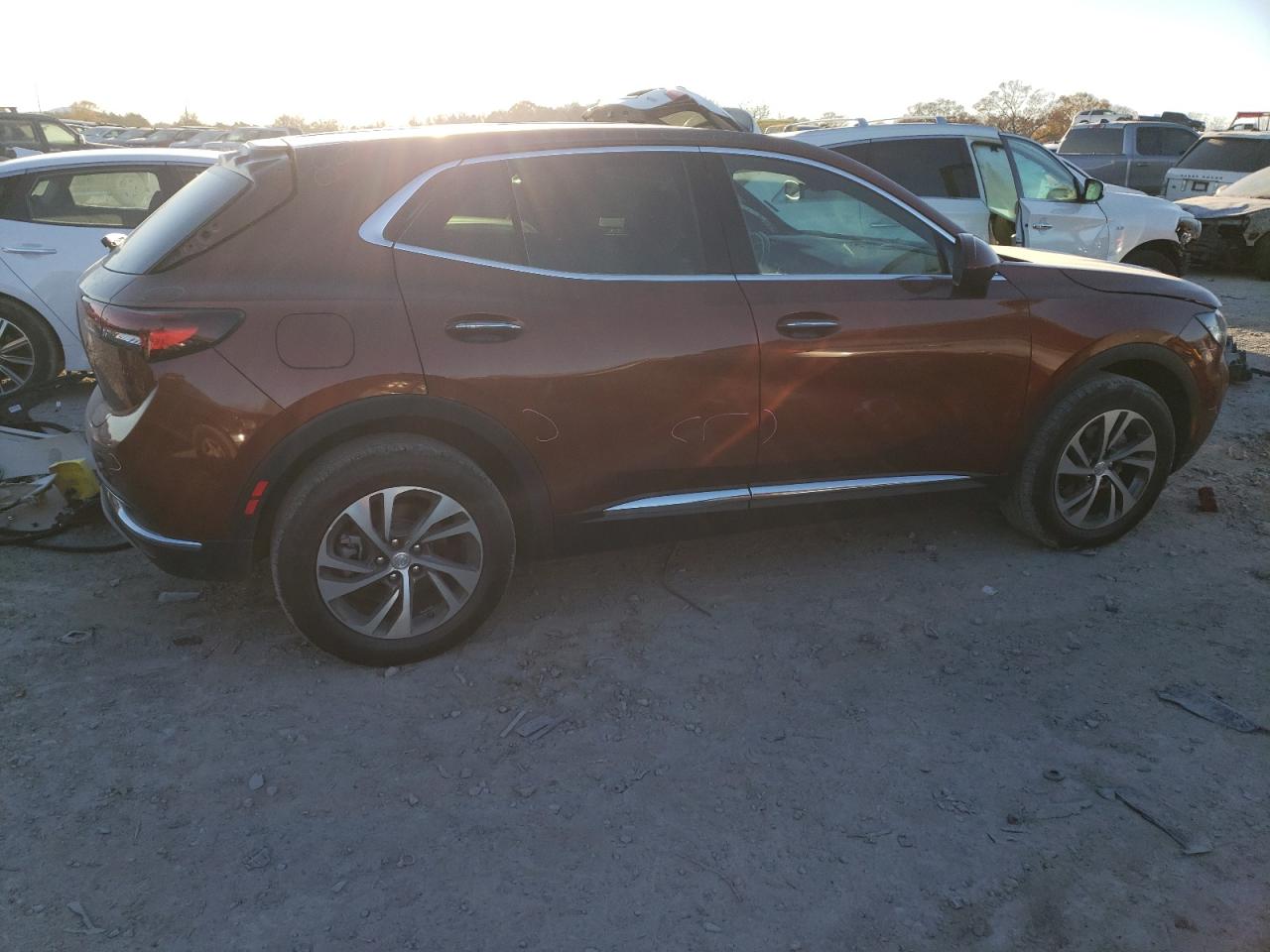 2021 Buick Envision VIN LRBFZNR40MD138928 Copart auction photo, minor dent/scratches / stripped damage thumbnail 3