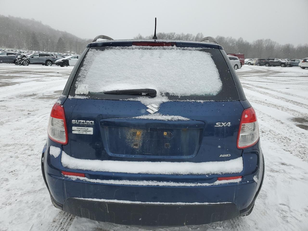 2011 Suzuki SX4 VIN JS2YB5A33B6303069 Copart auction photo, all over damage thumbnail 6