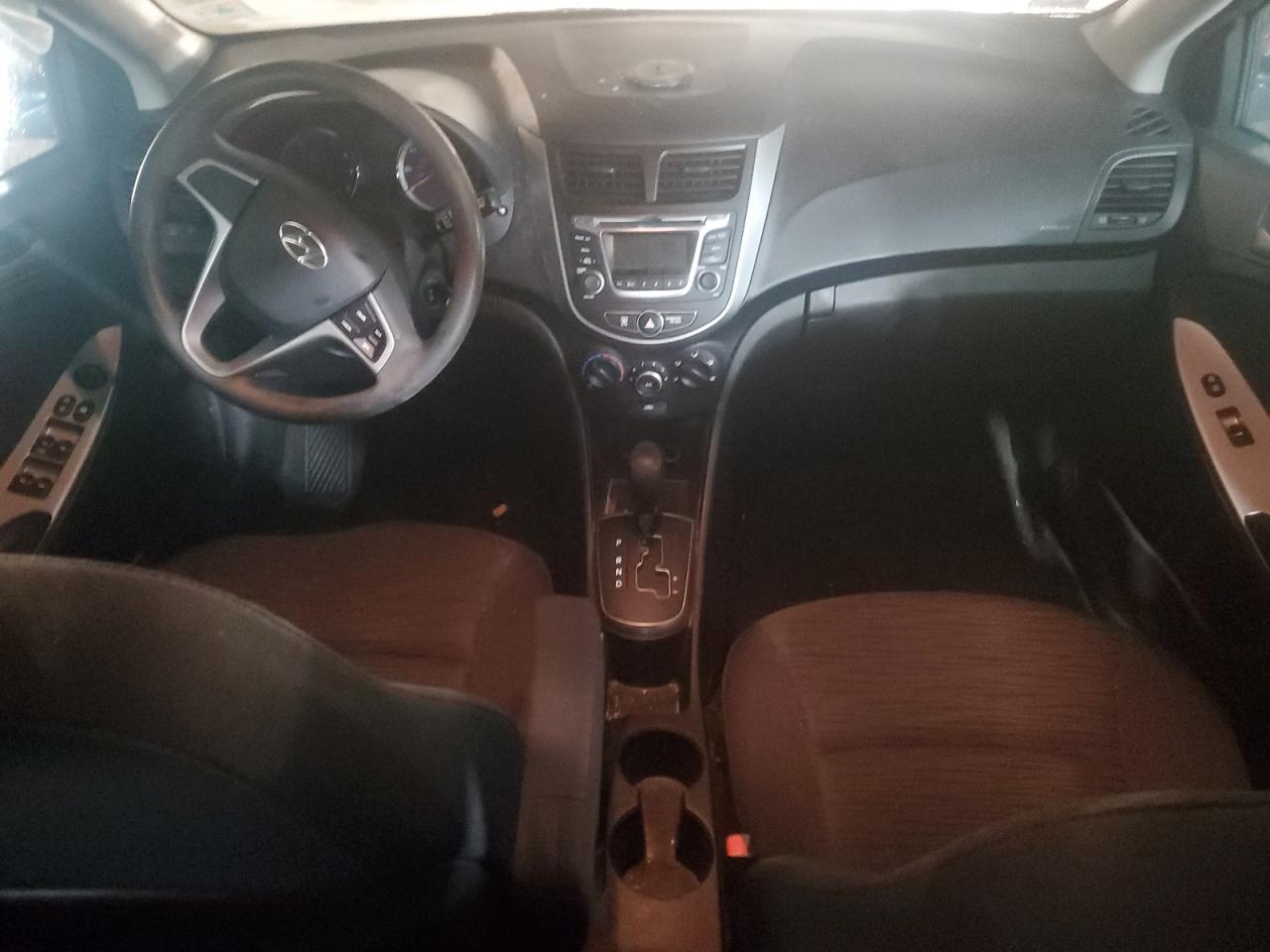 2017 Hyundai Accent VIN KMHCT5AE8HU334532 Copart auction photo, front end / side damage thumbnail 8